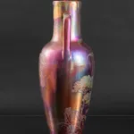 Massier, Butterfly Vase, c. 1900