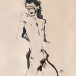 Egon Schiele, Male Nude I (Self-Portrait), 1912