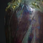 Amphora, Gres Bijou Series Butterflies & Spiderwebs Semiramis Vase, 1904-1906