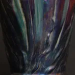 Amphora, Gres Bijou Series Butterflies & Spiderwebs Semiramis Vase, 1904-1906