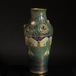 Amphora, Gres Bijou Series Butterflies & Spiderwebs Semiramis Vase, 1904-1906