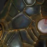 Amphora, Gres Bijou Series Butterflies & Spiderwebs Semiramis Vase, 1904-1906