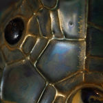 Amphora, Gres Bijou Series Butterflies & Spiderwebs Semiramis Vase, 1904-1906