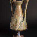 Amphora, Gres Bijou Series Butterflies & Spiderwebs Semiramis Vase, 1904-1906