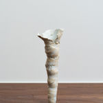 サム・チャット, Torqued Form, Porcelain Bizen Clay Interventions 1, 2024
