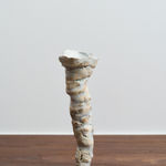 サム・チャット, Torqued Form, Porcelain Bizen Clay Interventions 1, 2024
