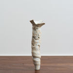 サム・チャット, Torqued Form, Porcelain Bizen Clay Interventions 1, 2024