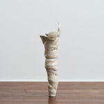 サム・チャット, Torqued Form, Porcelain Bizen Clay Interventions 1, 2024