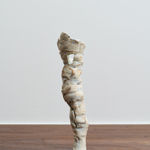 サム・チャット, Torqued Form, Porcelain Bizen Clay Interventions 1, 2024