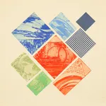 William Tillyer, The Red Bridge: Devil's Bridge with Sky and Foliage 6, 2026