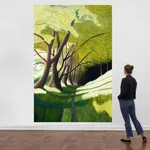 Kit Glaisyer, Proposal: Young Lewesdon Tree 240x200cm