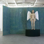 Stephan Balkenhol, Column figure of a man, 2010