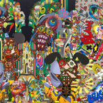 Keiichi Tanaami, The Catalogue of Eccentricity Series – Part 15, 2017