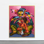 Peter Saul, Wall Street Suicide, 2012