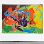Peter Saul, Wall Street Suicide, 2012
