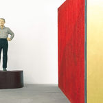 Stephan Balkenhol, Column figure of a man, 2010