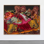 Peter Saul, Woman Drinking Martini, 2009