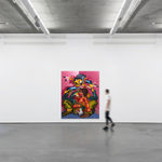 Peter Saul, Wall Street Suicide, 2012