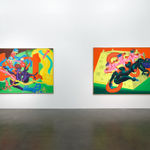 Peter Saul, Wall Street Suicide, 2012