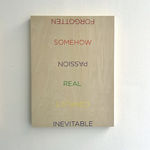 Robert Barry, Index cards (NonSense)