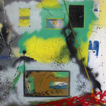 ŒUVRES POST-GRAFFITI, John 'Crash' Matos 'art of the line IV' 2007