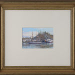 Sean Garwood, Mullet boat 'Celox' racing in the Hauraki Gulf, 1914