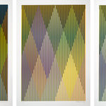 Carlos Cruz-Diez, I Color Aditivo Panam Círculos 9 , 2010