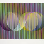 Carlos Cruz-Diez, I Color Aditivo Panam Círculos 9 , 2010