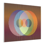 Carlos Cruz-Diez, I Color Aditivo Panam Círculos 9 , 2010