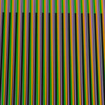 Carlos Cruz-Diez, I Color Aditivo Panam Círculos 9 , 2010