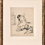 Suzanne VALADON, Femme assise s’essuyant l’épaule
