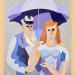 Jean HÉLION, Nu accoudé, 1946