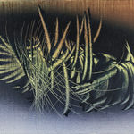 Jean DUBUFFET, Site avec trois personnages. 7 mars, 1981