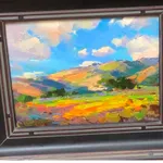 Ovanes Berberian, Sunset by the Pond, 2022