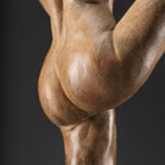 Richard MacDonald, Contemporary Nude Spire IV - Clarity Red, 2015