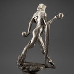 Richard MacDonald, Contemporary Nude Spire IV - Clarity Red, 2015