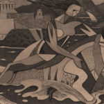 Dox Thrash, Nude on a Horse, c. 1940s-50s