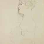 Gustav Klimt, Two Reclining Nudes (Woman and Young Girl), 1919