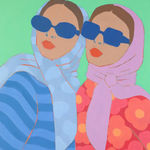 Susie Stone, Aqua Dots, 2020