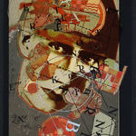 Eduardo Paolozzi, Untitled X (maquette for 9 heads), 1995