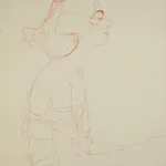 Gustav Klimt, Two Reclining Nudes (Woman and Young Girl), 1919