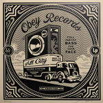 Summer Auction 2021, LOT 55: Shepard Fairey - Bass in Yo Face, 2011