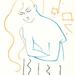 Jean Cocteau, From 'Romeo et Juliette' (VIII), 1957