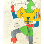 Jean Cocteau, Milly la Forêt, The Falconer, 1958