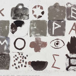 Joe Tilson, Software Chart Questionnaire - ‘Eye’, 1968