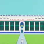 Mychael Barratt, Wes Anderson’s Dog - Fitzrovia, 2025