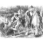 John Tenniel, I shook him well from side to side, until his face was blue...