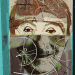 Eduardo Paolozzi, Untitled X (maquette for 9 heads), 1995