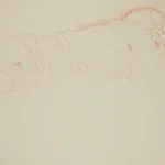 Gustav Klimt, Two Reclining Nudes (Woman and Young Girl), 1919