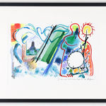 Andrew Marr, The Garden with Red, V:24, 2024